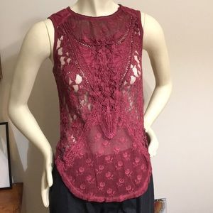 Free people lacy tank